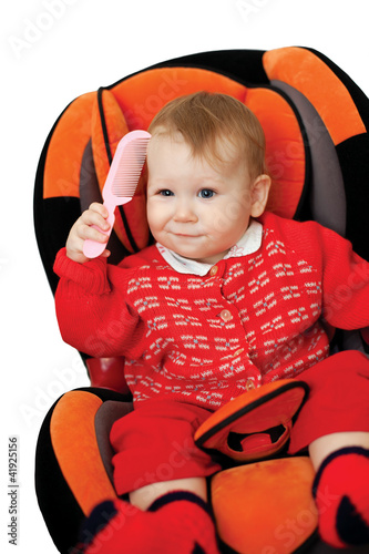 Photo: baby in car seat baby in car seat