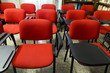 Red chairs
