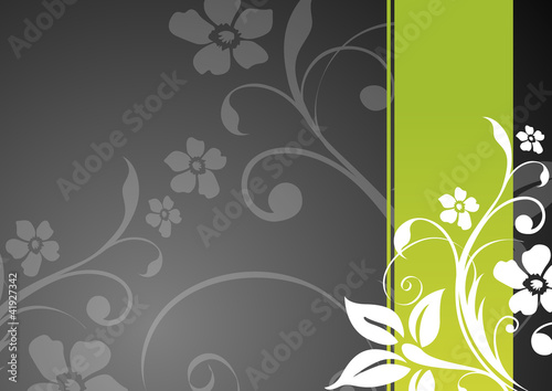 Vektor: floral vector template floral vector template