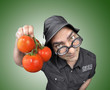 Tomates frescos.