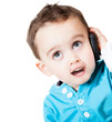 Boy on the phone