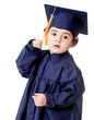 Boy graduating