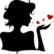 Silhouette Hearts
