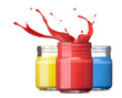 ink in primary colors