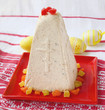 Traditional Russian curd easter pie Traditional Russian curd easter pie