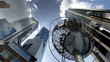 Columbus Circle in NYC Day to Night