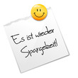 Zettel Spargelangebot