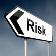 Risk concept.