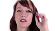 Woman Applying Mascara