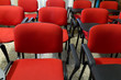 Red chairs