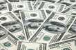 cash background (one hundred dollars banknotes)
