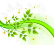 Floral background design Floral background design
