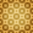 Golden Seamless Wall Pattern