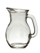 Glass jug isolated Glass jug isolated