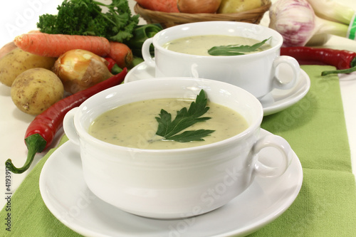 Foto: Gemüsecremesuppe Gemüsecremesuppe