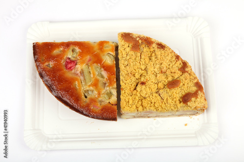 Photo: Rhabarber- und Apfelkuchen Rhabarber- und Apfelkuchen