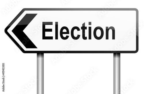 Illustration: Election concept. Election concept.