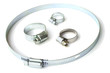 Metal clamps for construction purposes
