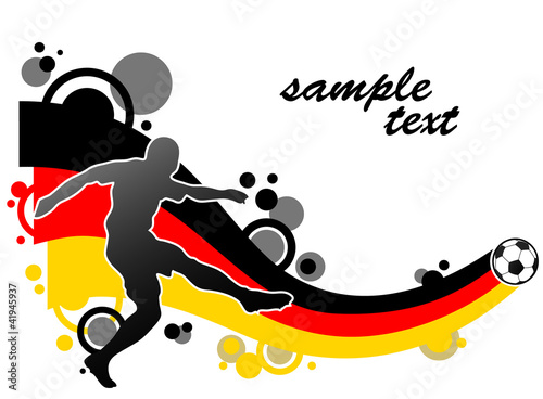 Vektor: soccer background germany 2012 soccer background germany 2012