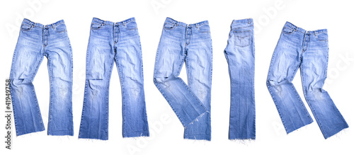 Photo: Mehrere Alte Jeans Mehrere Alte Jeans