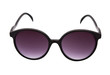 Purple sunglassess isolated on white