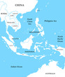 Map of Indonesia