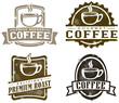 Vintage Style Coffee Stamps