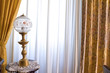 Lamp and curtain classic