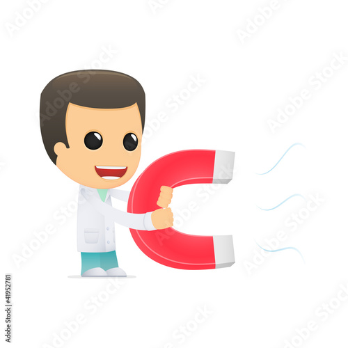 Vector: funny cartoon doctor funny cartoon doctor