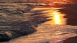 Surf At Sunset
