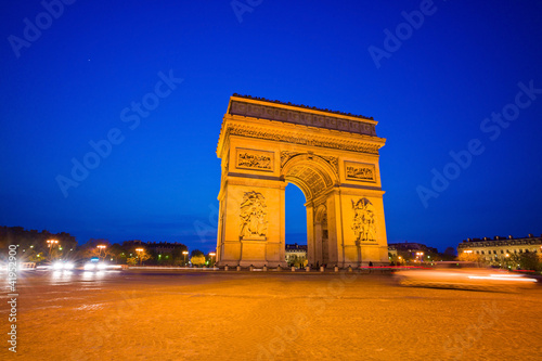 Foto: Paris, Paris, Frankreich. Triumpfbogen Paris, Paris, Frankreich. Triumpfbogen