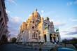 Paris. Sacre Coeur am Montmartre