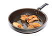 roasted fish on black griddle roasted fish on black griddle
