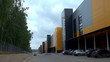 Warehouse complex class "A". Construction site.