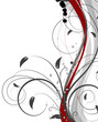 Abstract floral background