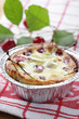 Clafoutis with sour cherry