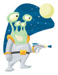Vector: Four Eyed Alien Four Eyed Alien