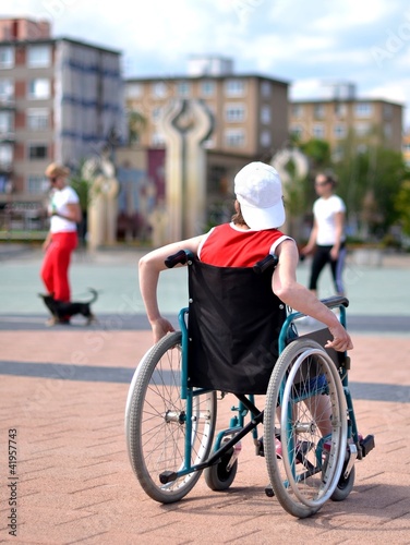 Photo: vie en fauteuil roulant vie en fauteuil roulant