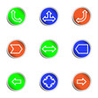 Glossy icon set