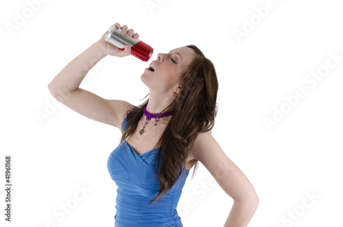 Photo: Drinking woman Drinking woman
