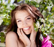 laughing woman