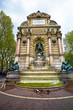 Paris, Frankreich. Brunnen