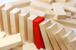 Leadership and team abstract business concept
