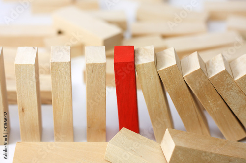 Photo: Leadership and team abstract business concept Leadership and team abstract business concept
