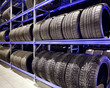 Foto: Car tires closeup Car tires closeup