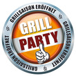 Grill-Party - Grillsaison eröffnet - Button