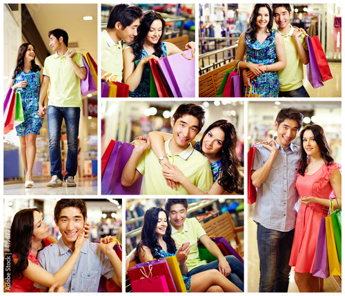 Photo: Romantic shopping Romantic shopping