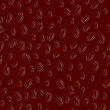 Vector: Seamless texture of coffee Seamless texture of coffee