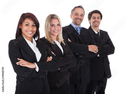 Photo: Group of business people together Group of business people together