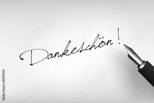 Vector: Dankeschön Dankeschön